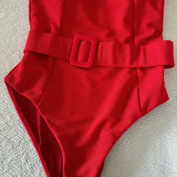 Beach Riot Sydney Belted One - Piece Swimsuit, Large , $168 - Picture 6 of 6